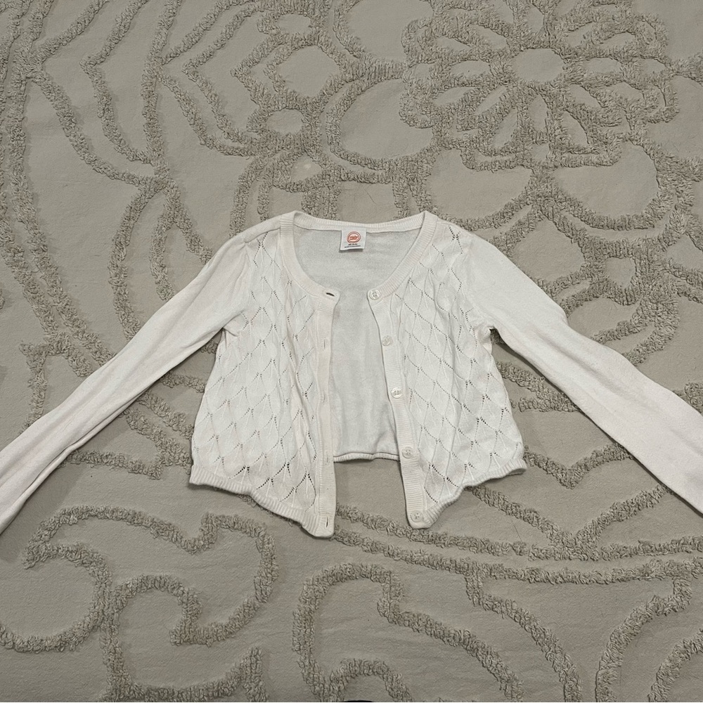 Wonder Nation white cardigan
